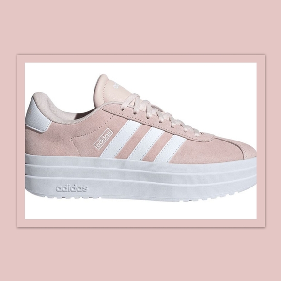 ADIDAS VL COURT BOLD PLATFORM SNEAKERS - Picture 2 of 7